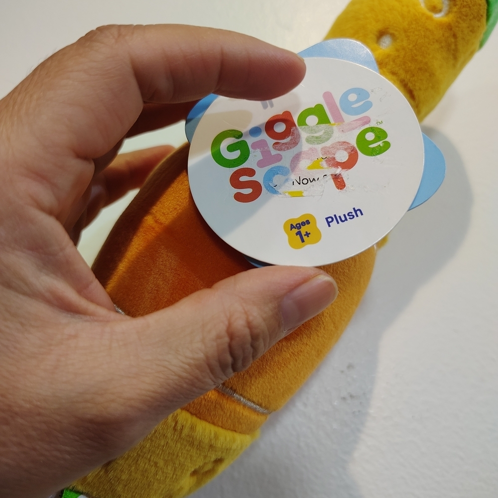 Giggle Scape Orange Soda Plush Stuffed 10" - Picture 4 of 8